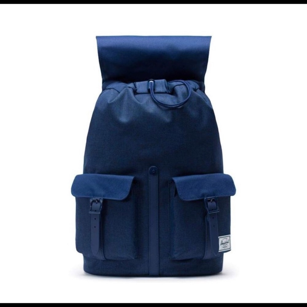 New Herschel Supply Co. Dawson Backpack Navy Blue - Picture 4 of 4